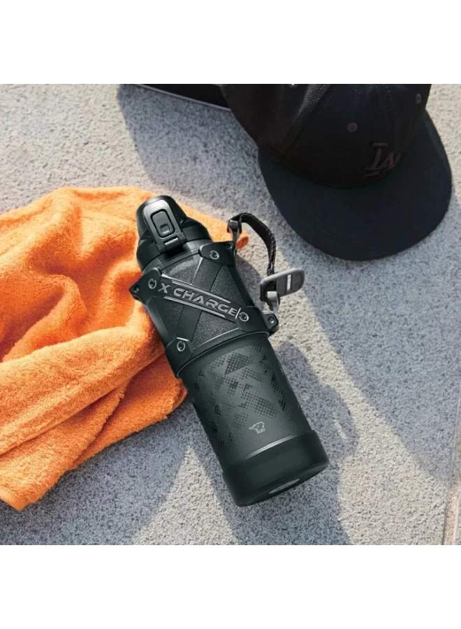 زوجيروشي زجاجة زو جيروشي ستانلس ستيل معزولة بالفاكيوم،  لتر، أسود