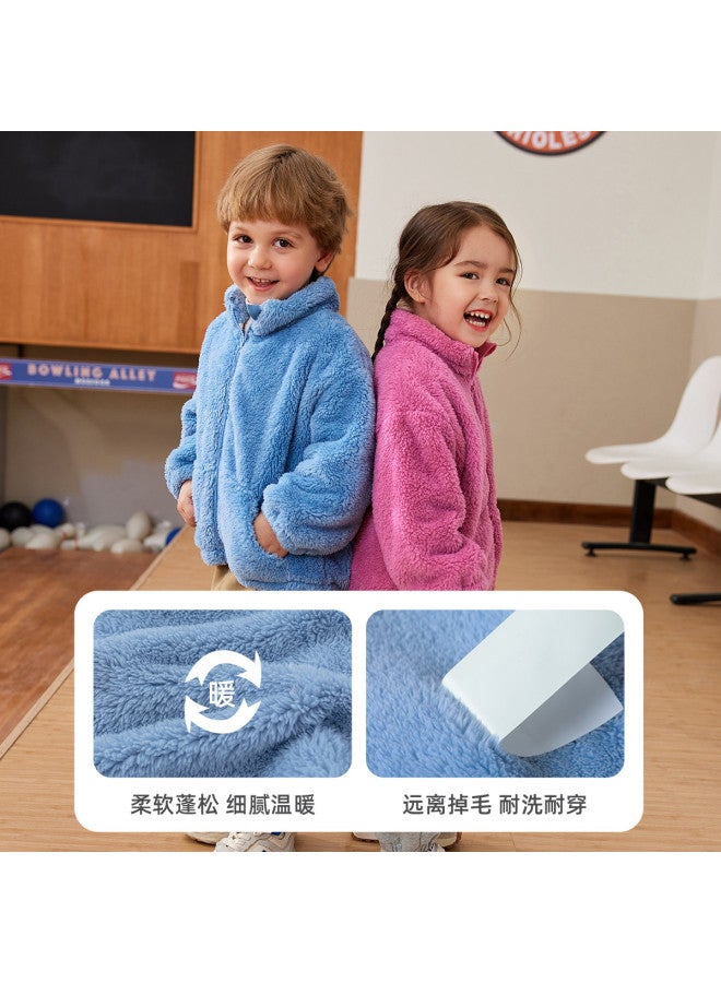 Doodle Home kids' Fleece-lined Winter Jacket - Cozy Boys' & Girls' Outerwear For Children - Image 3