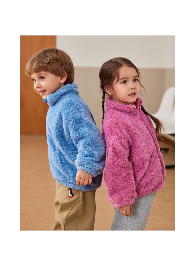 Doodle Home kids' Fleece-lined Winter Jacket - Cozy Boys' & Girls' Outerwear For Children - Image 5