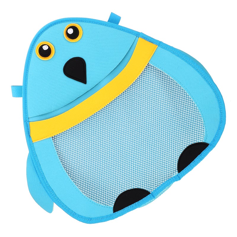 2pcs Cute Animal Shaped Bath Toy Pouch Cartoon Baby Bath Toy Storage Toy Mesh Bag Hanging Organizer - Image 2