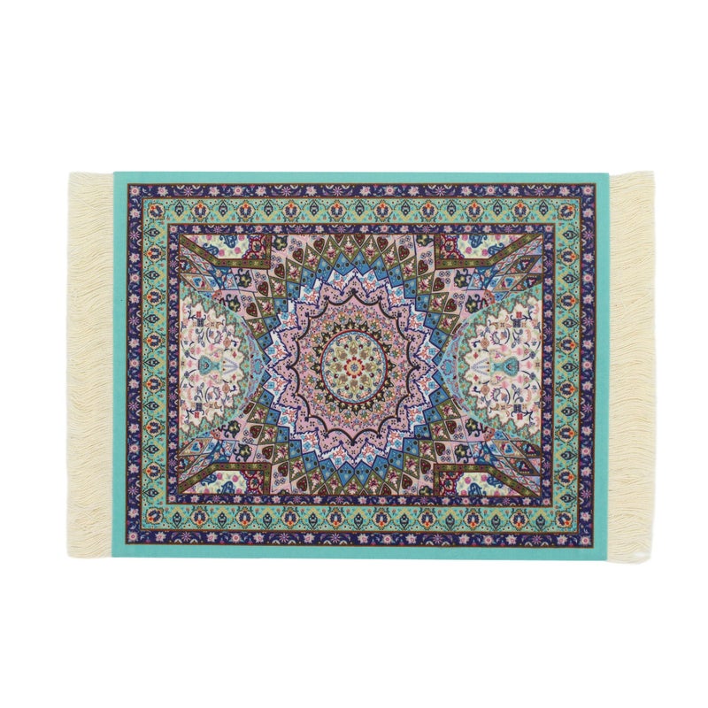kotoyas حصيرة ماوس على طراز الفارسي من كوتويا، عدة صور (أخضر شرقي) - Image 1