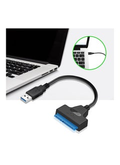 Generic Type C To SATA Adapter Converter Cable 22Pin Drive Multicolour  - Image 4