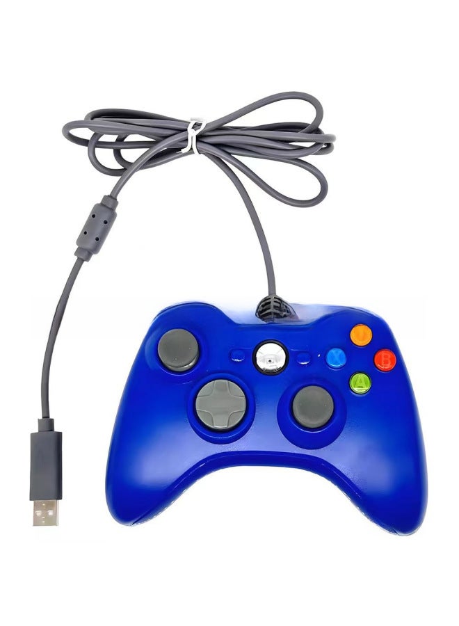 وحدة تحكم Xbox360 لأجهزة الكمبيوتر Pc360tvbox وأجهزة الكمبيوتر التي تعمل بنظام Android وTv وSteam وPS3 ووحدة تحكم ألعاب الكمبيوتر الرقمية - لون المنتج: pc360/TV/PS3/أزرق معدني عاري للكمبيوتر - Image 1