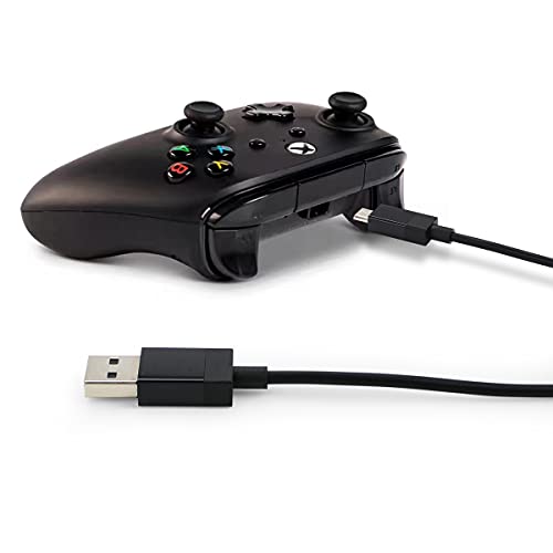 SmallSpark Charger Charging Cable for Xbox One Controller, Micro USB 2.0 Play Data Sync Cord for PlayStation 4, PS4 Slim/Pro Controller, Samsung Galaxy, Android Phone (Black 10 Feet) - Image 5