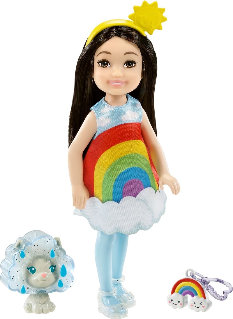 Barbie - Costume Chelsea and Pet Play Sets Rainbow Costume GRP70 - Image 1