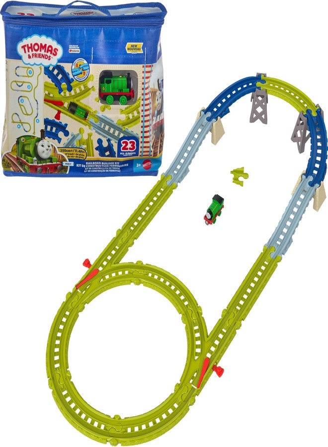 THOMAS & FRIENDS ​Thomas & Friends Easy Connect Track Kit & Percy Engine - Image 1