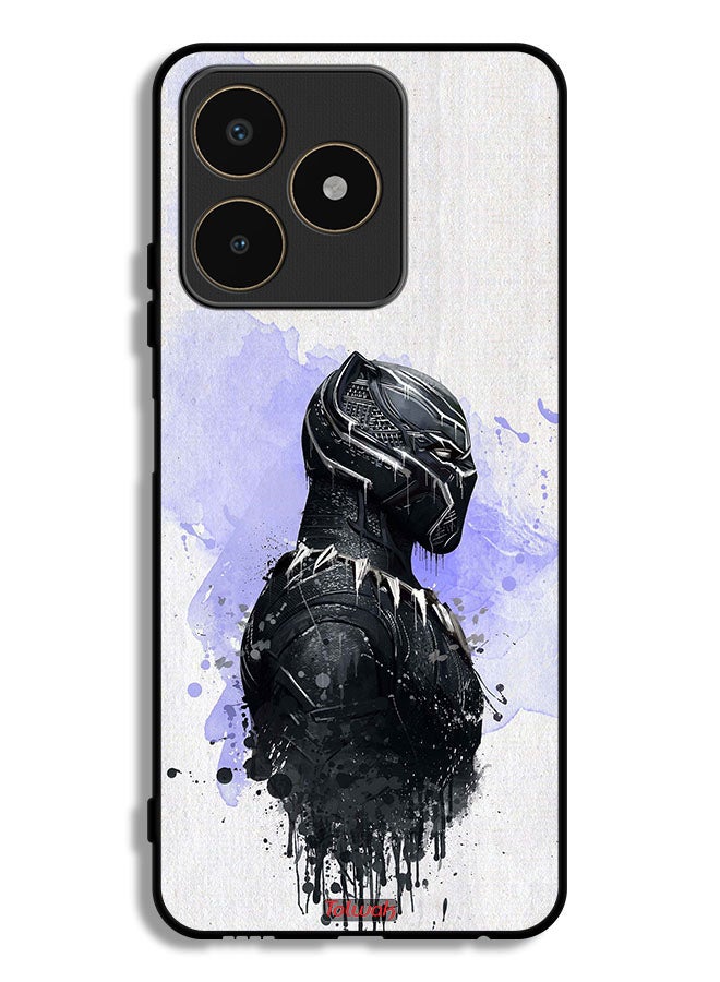Tolwak Realme C53 Protective Case Cover Black Panther - Image 1