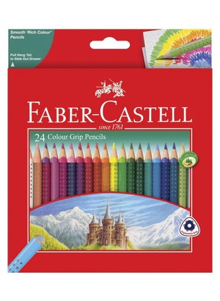 Faber-Castell 24 Colour Grip Pencils - pzsku/Z8151BA7BF5EEE2DD73FEZ/45/1745848925/6e6a7c61-1962-49b1-92b6-9c037915d4cb