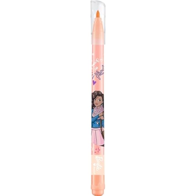 Barbie - FELT TIP PENS BARBIE X12 - BRIGHT COLOURS - FIXED SOFT TIP: Ø 2.8 MM - WRITING LENGTH > 220 M - Image 5
