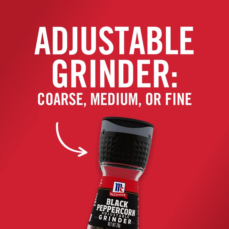 McCormick Black Peppercorn Grinder, 1 oz - Image 2