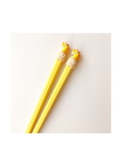Excefore Chopsticks for Kids, 3 Pairs Kids Students Lightweight Chopstick, Cute with Dinosaur Head, Non-Slippery Indented Tips, Easy to Use and Clean, 8.1"/207mm Long  - Image 5