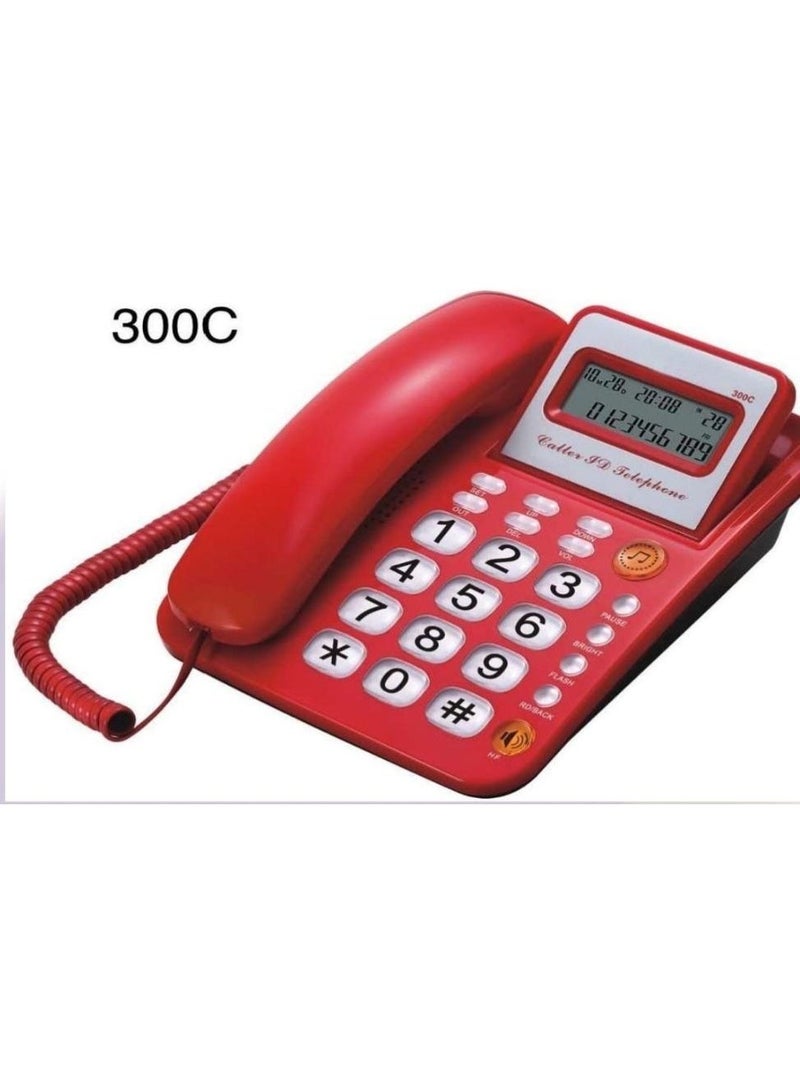 Telephone with Full Speaker – 300C