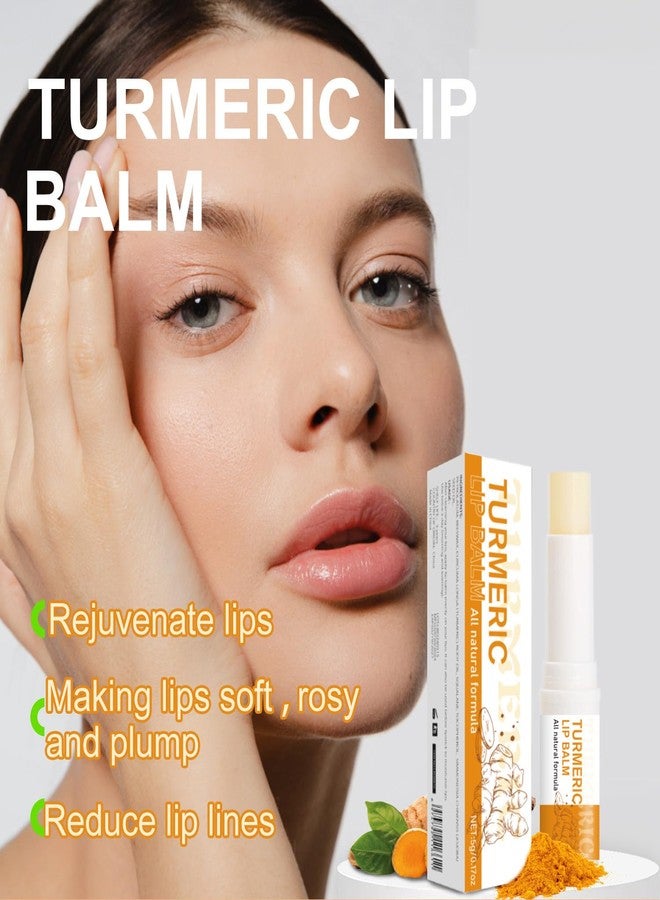 paminify Turmeric Lip Balm for Smokers With Root Oil - Brightening for Dark Lips, Long-Lasting Moisturizer for Dry, Cracked, and Dull Lips - All Natural Hydrating Skin Care, 0.17 oz - Image 2