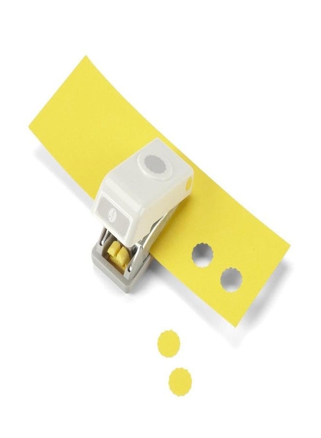 EK Tools Circle Punch, 0.50-Inch Scalloped Edge - Image 2