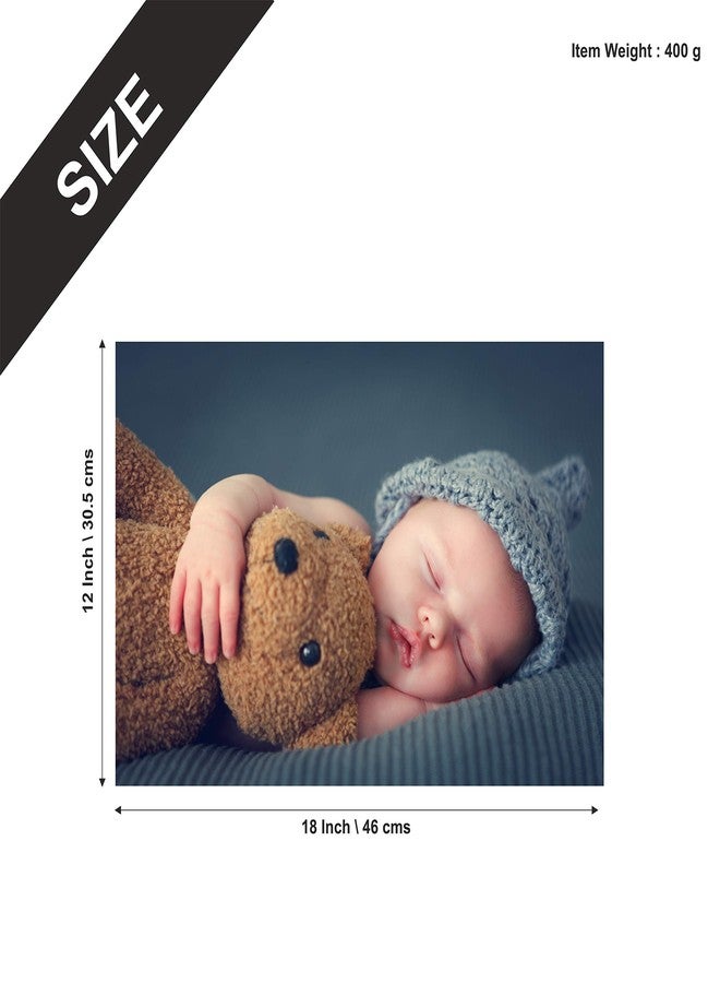 TECHBITE Newborn Baby Big Size Matte Finish Paper Poster for Pregnant (12 x 18-inch, Beige, standard) - Image 2