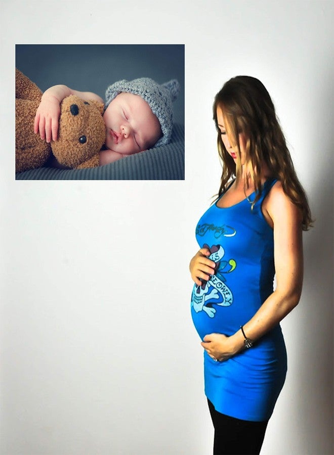 TECHBITE Newborn Baby Big Size Matte Finish Paper Poster for Pregnant (12 x 18-inch, Beige, standard) - Image 3
