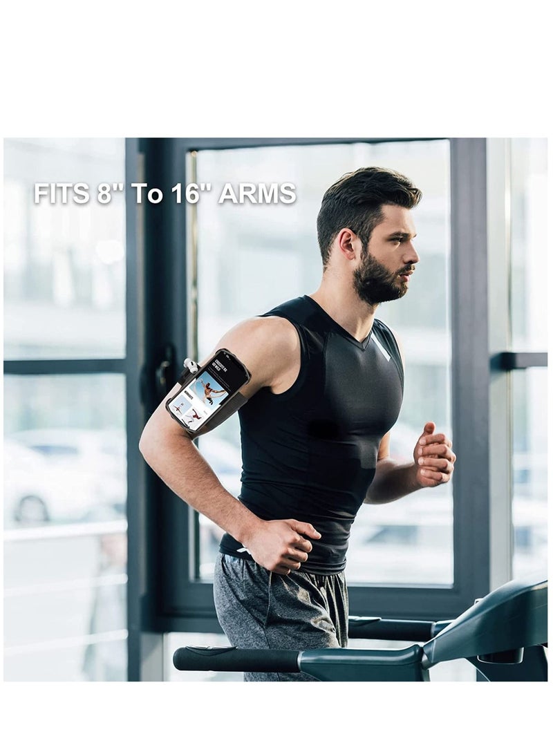 SYOSI Running Armband, 360° Rotatable Wristband Mobile Phone Holder for Jogging (iPhone 11 Pro Max,/11/Xs/X/8 Plus/7/6, Galaxy S20/S10/S10e/S9, Android Works Well)  - Image 2