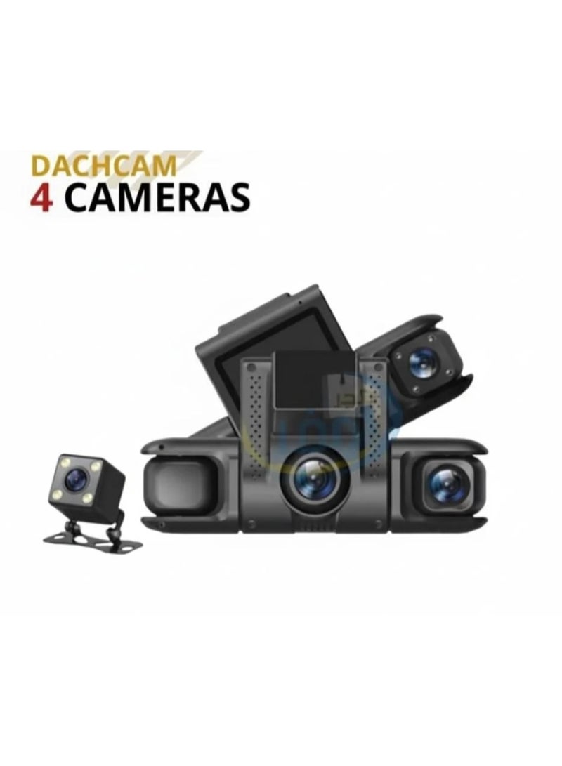داش كام  بـ 4 عدسات 1080P تغطية شاملة وواي فاي G-Sensor - Image 4