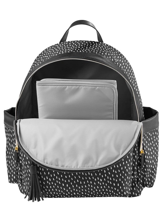 Simple Joys by Carter's Simple Joys by Carter's Spot On Diaper Backpack, Polka Dot, One Size  - Image 1