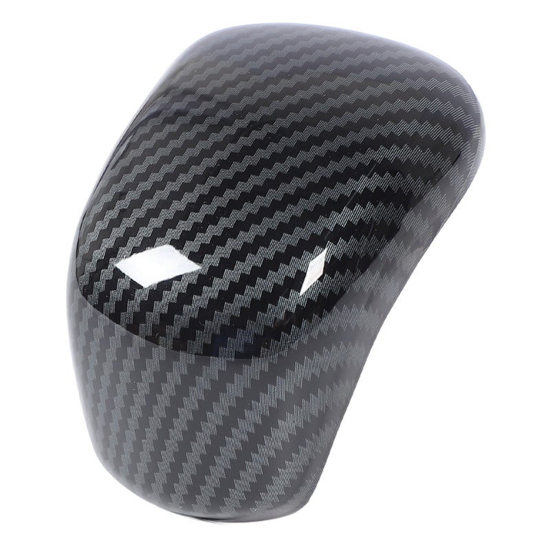 Gear Shift Knob Trim: ABS Carbon Fiber Look, Strong Protection - Enhance Interior Styling, Gear Shift Handle Cover for Triton L200 2023 to 2024 Models - Image 4