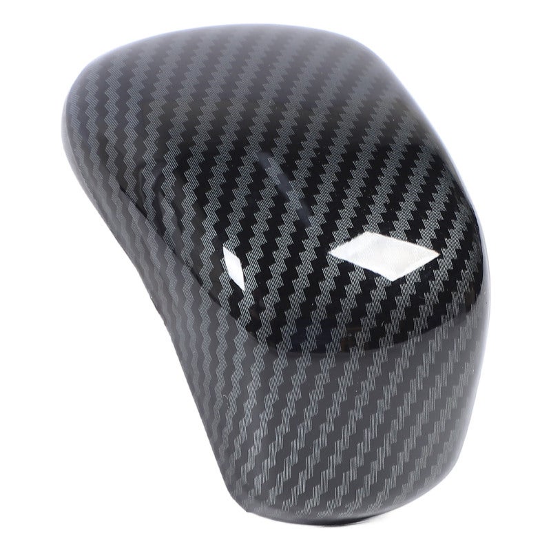 Gear Shift Knob Trim: ABS Carbon Fiber Look, Strong Protection - Enhance Interior Styling, Gear Shift Handle Cover for Triton L200 2023 to 2024 Models - Image 1