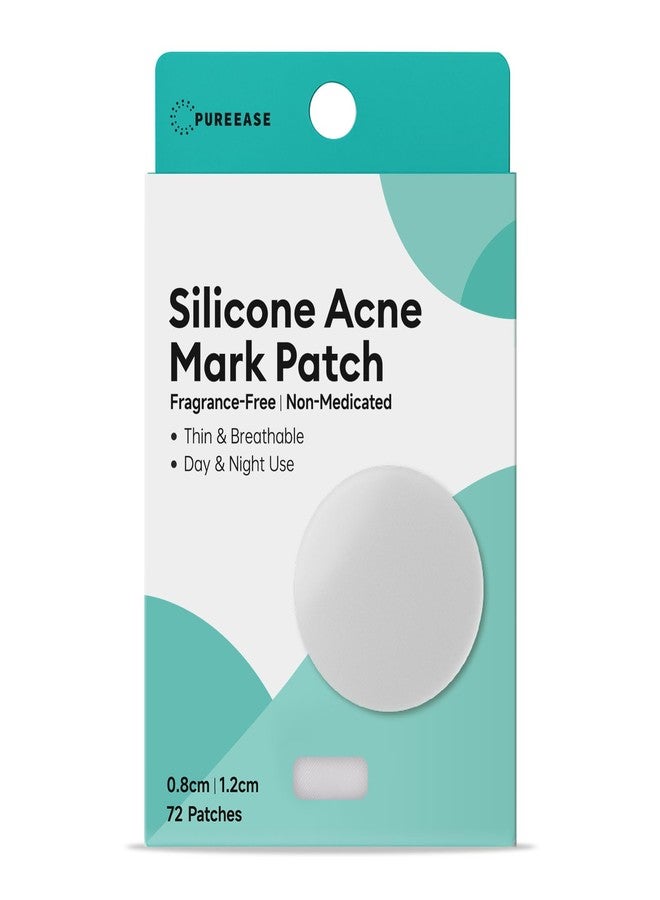 PUREEASE Acne Scar & Dark Spot Patches – Gentle Non-Adhesive Silicone Dots, Safe for Sensitive Skin – Ultra-Thin, Breathable & Nearly Invisible – 72 Pimple Patches, 2 Sizes - Image 1
