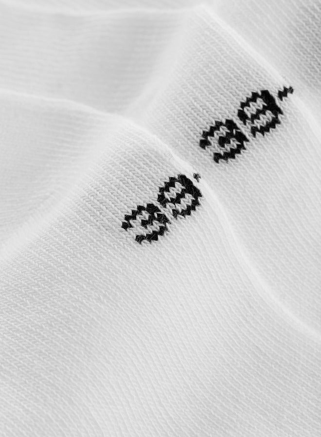 PUMA Men's Logo Print Ankle Length Socks - Set of 3 - Image 4