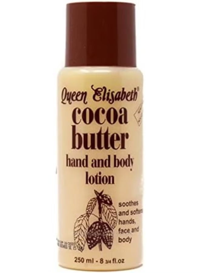 لوشن زبدة الكاكاو كوين إليزابيث للجسم واليدين 250 ملل