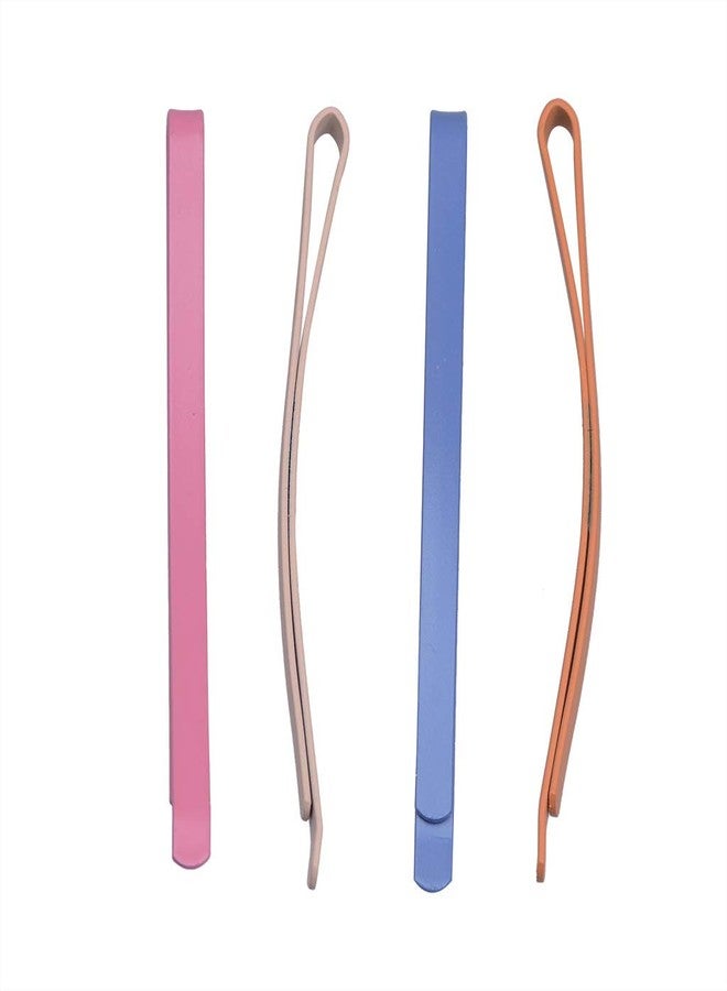 Luzen 40Pcs 2.36" Fashion Rainbow Colored Hair Clips Barrettes Metal Bobby Pin Decorations Hair Pin for Lady Women - Image 3