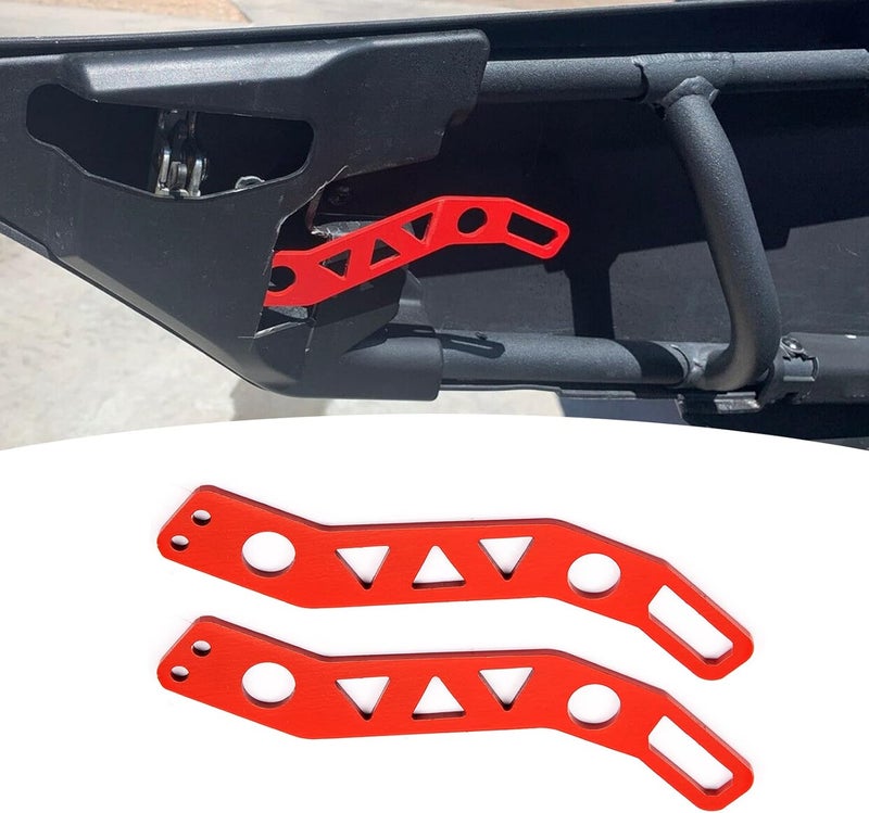 Wsays X3 Door Handle Latches Kit Red Left & Right Compatible with Can-Am Maverick X3 2017-2024 - Image 1