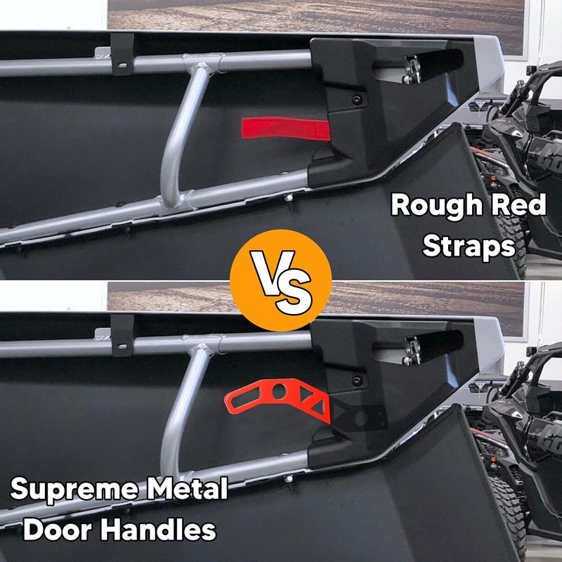 Wsays X3 Door Handle Latches Kit Red Left & Right Compatible with Can-Am Maverick X3 2017-2024 - Image 2
