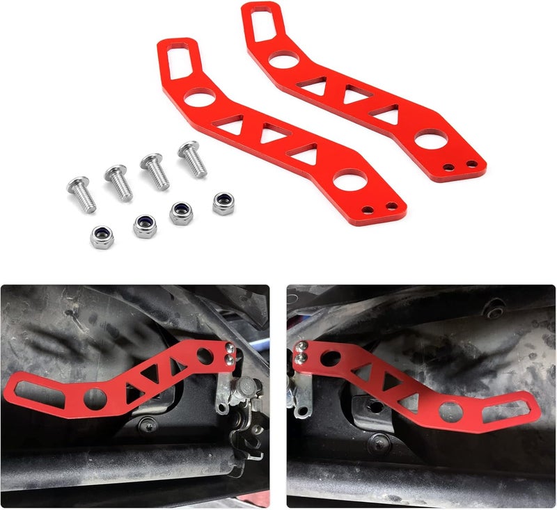 Wsays X3 Door Handle Latches Kit Red Left & Right Compatible with Can-Am Maverick X3 2017-2024 - Image 3
