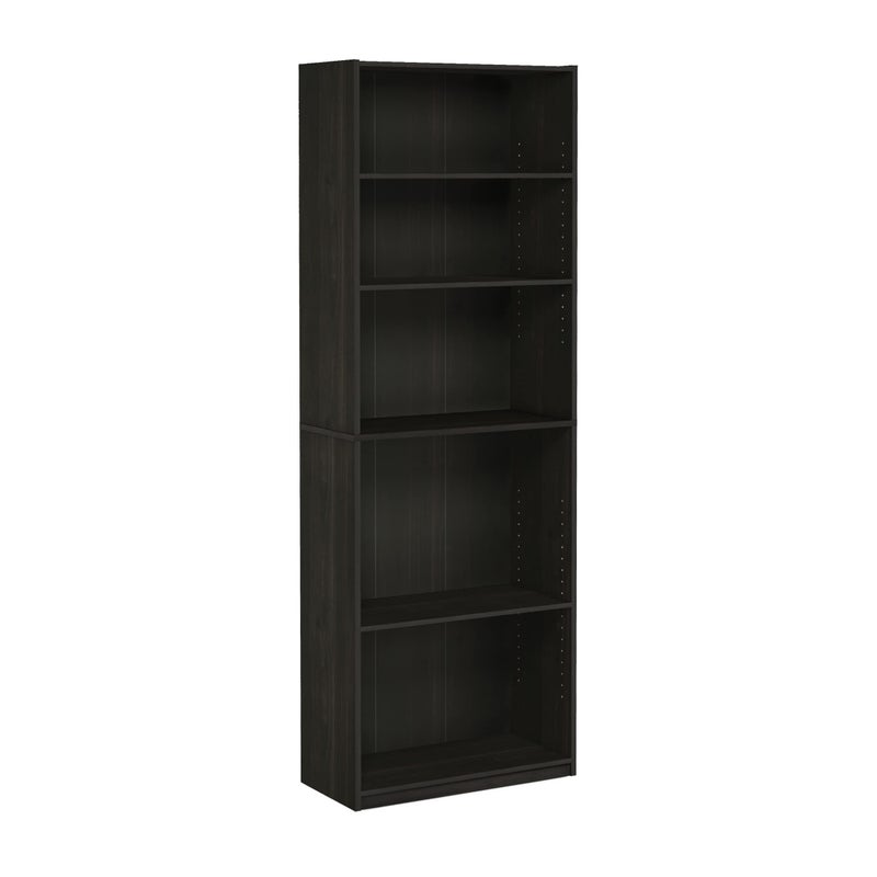 FURINNO JAYA Simply Home 5Shelf Bookcase 5Tier Espresso