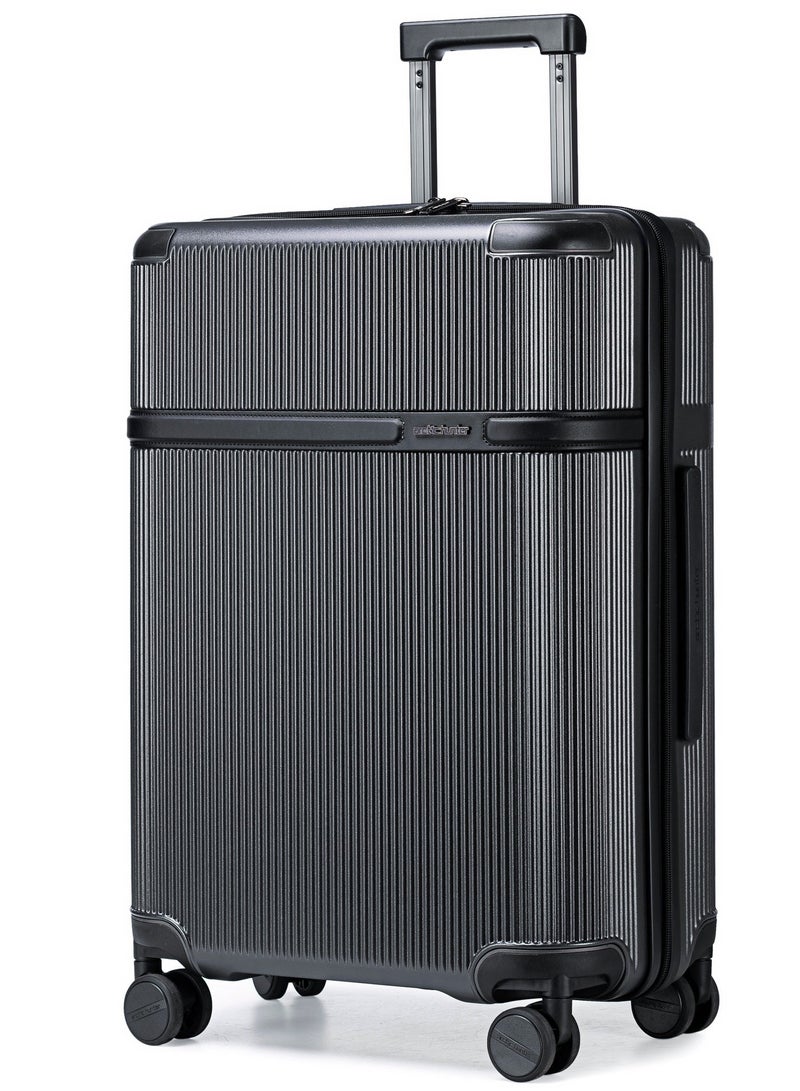 أركتيك هانتر LGX001 انش-28  استمتع بتجربة سفر فاخرة تجمع بين الأناقة والمتانة مع حقيبة آركتيك هانتر LGX001. هذه الحقيبة الصلبة هي الرفيق المثالي لرحلات العمل أو العطلات القصيرة، مصممة لتلبية متطلبات مقصورة الطائرة (الأمتعة المحمولة). - Image 1