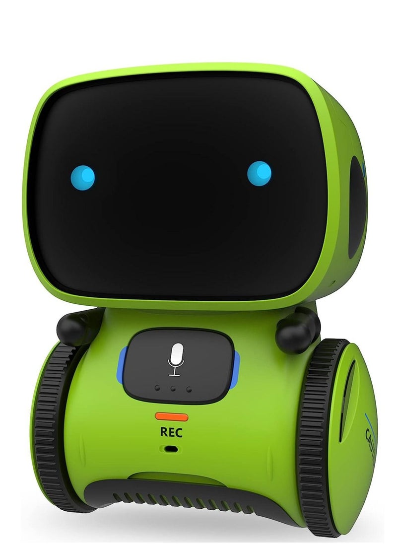 Metoo - Kids Robot Toy - Smart Talking Robots, Gift for Boys and Girls Age 3+, Intelligent Partner and Teacher, with Voice Controlled and Touch Sensor, Singing, Dancing, Repeating - Image 1