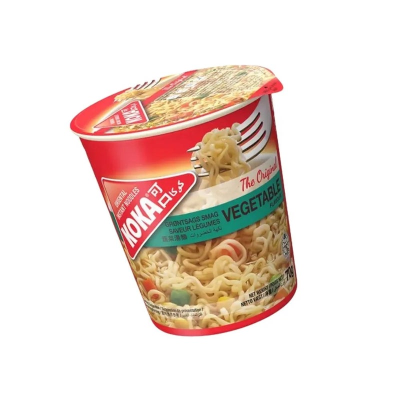 Koka Cup Noodles The Original Vegetable Flavour Noodles- 70g
