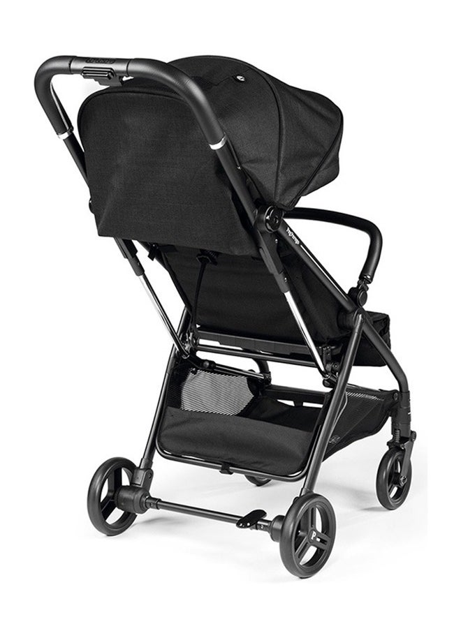 Peg Perego Selfie Onyx Stylish Lightweight/Compact Infant Travel Stroller For Kids/Toddlers With Automatic Closing/Adjustable Backrest/Footrest, Suitable From Birth Upto 17 Kg - Black  - Image 4