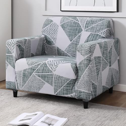 HOKIPO Elastic Stretchable Universal Sofa Cover 3 Seater (NEW-4101-S4), Grey - Image 1
