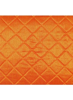 ZIKRAK EXIM Zikrak Exim Polyester 150 TC Cushion Cover 12X12_Orange  - Image 3
