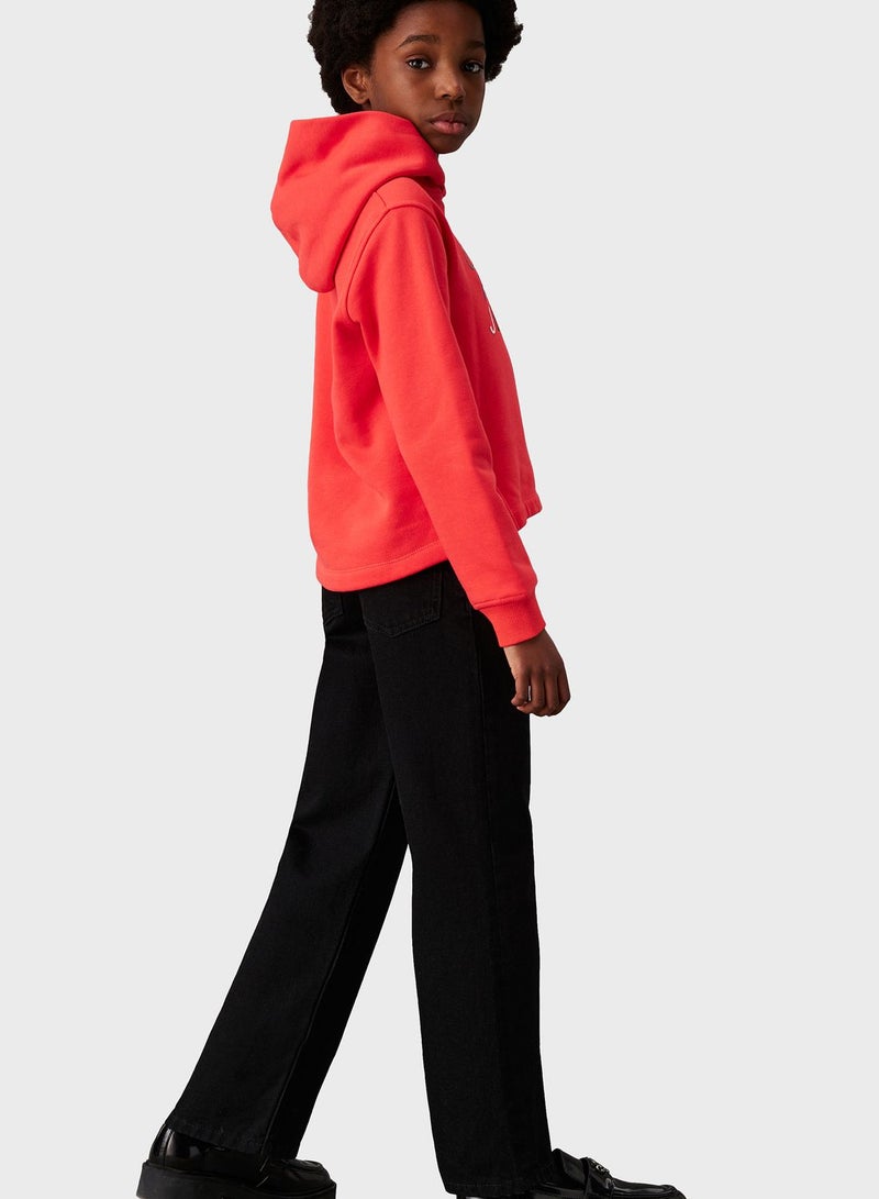 Calvin Klein Jeans Youth Color Logo Hoodie  - Image 2