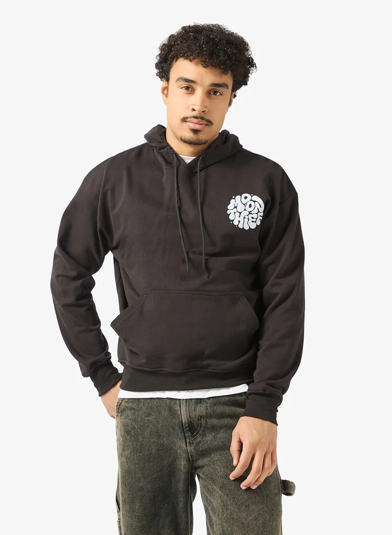 Graphic Print Hoodie