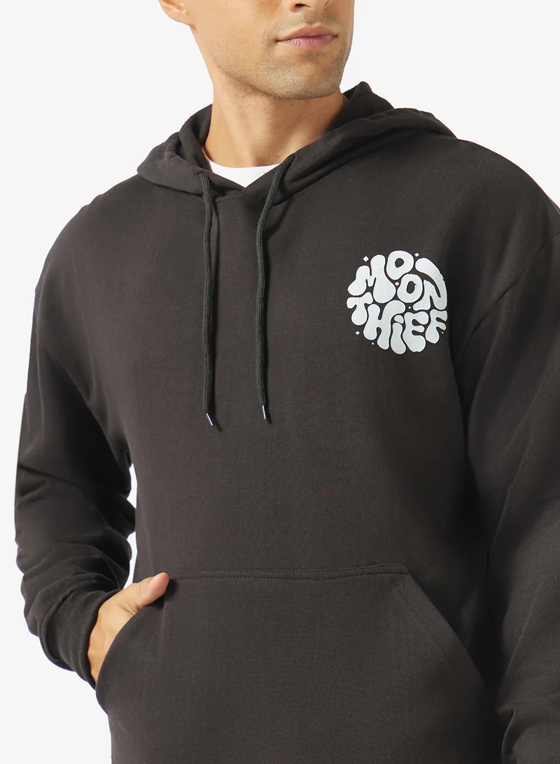 Seventy Five  Graphic Pullover Hoodie for Men | Best Price UAE