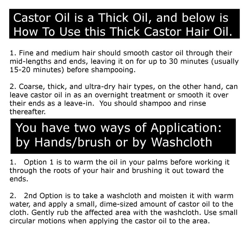 Essentially KateS Castor Oil 16 Fl Oz (Glass Bottle) - Original - A Huge Glass Bottle with a Pump - 100% Pure and Natural, Cold Pressed, and Hexane-Free - Hair and Body - Image 2