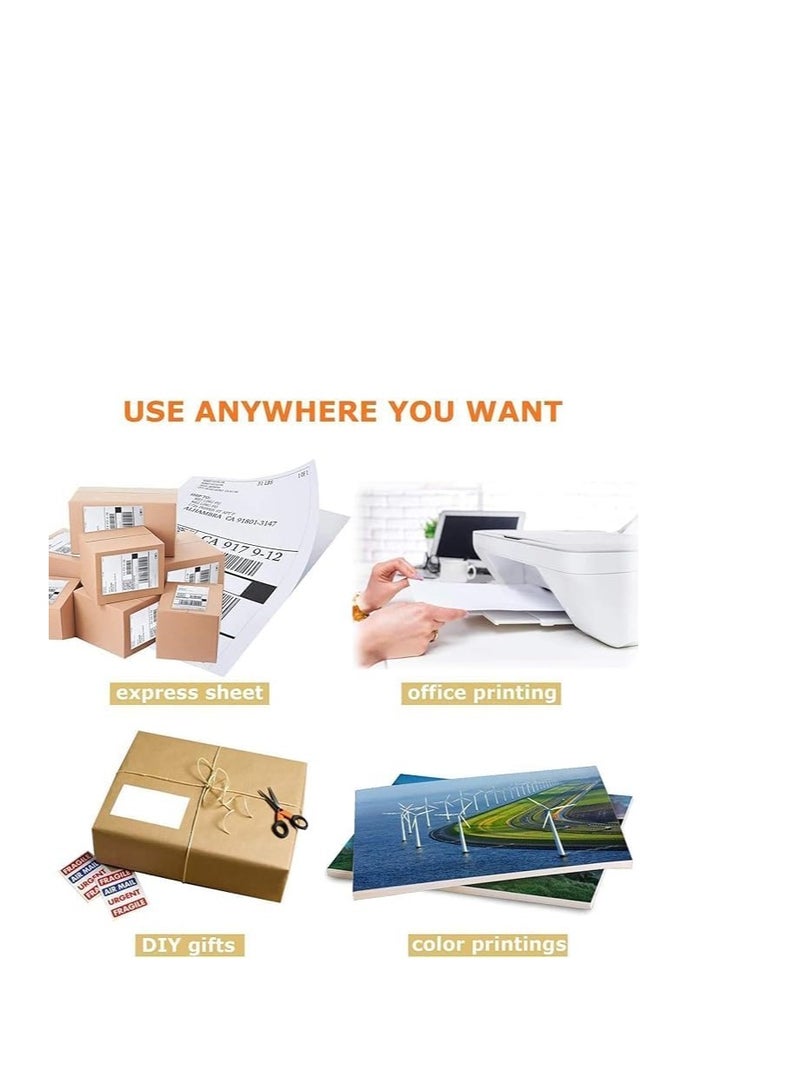 1 label-sheet, straight corners, A4, 210 x 297 mm, 100 sheets/pack - Image 5