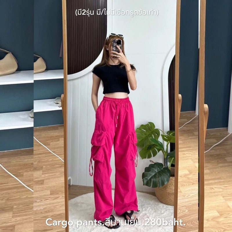 American Style Workwear Casual Pants Women'S 2024 New Loose High Waist Straight All-Match Long Pants With Wide Legs - Image 1