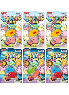 Ja-Ru Mochi Squishy Animals Jiggly Toys (6 Pack 12 Pcs) Mini Desk Pet Kawaii Squishies. Cute Stuff For Teen Girls. Stress Relief Toy. Kids Party Favors & Classroom Prizes. 33436Slp  - Image 2