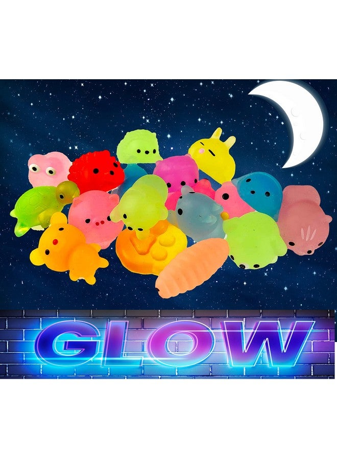 جا-رو ألعاب موتشي سكويشي أنيملز جيجلي (6 عبوات 12 قطعة) سكويشيز كاواي مكتب صغير للحيوانات الأليفة. أشياء لطيفة للفتيات في سن المراهقة. لعبة تخفيف التوتر. هدايا حفلات الأطفال وجوائز الفصل الدراسي. 33436Slp - Image 5