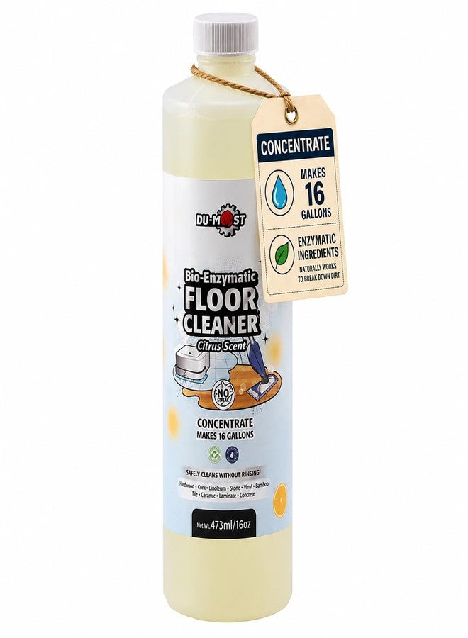 DU-MOST Bio-Enzymatic Floor Cleaner Concentrate, 16 oz, Make 16 Gallons - Image 1