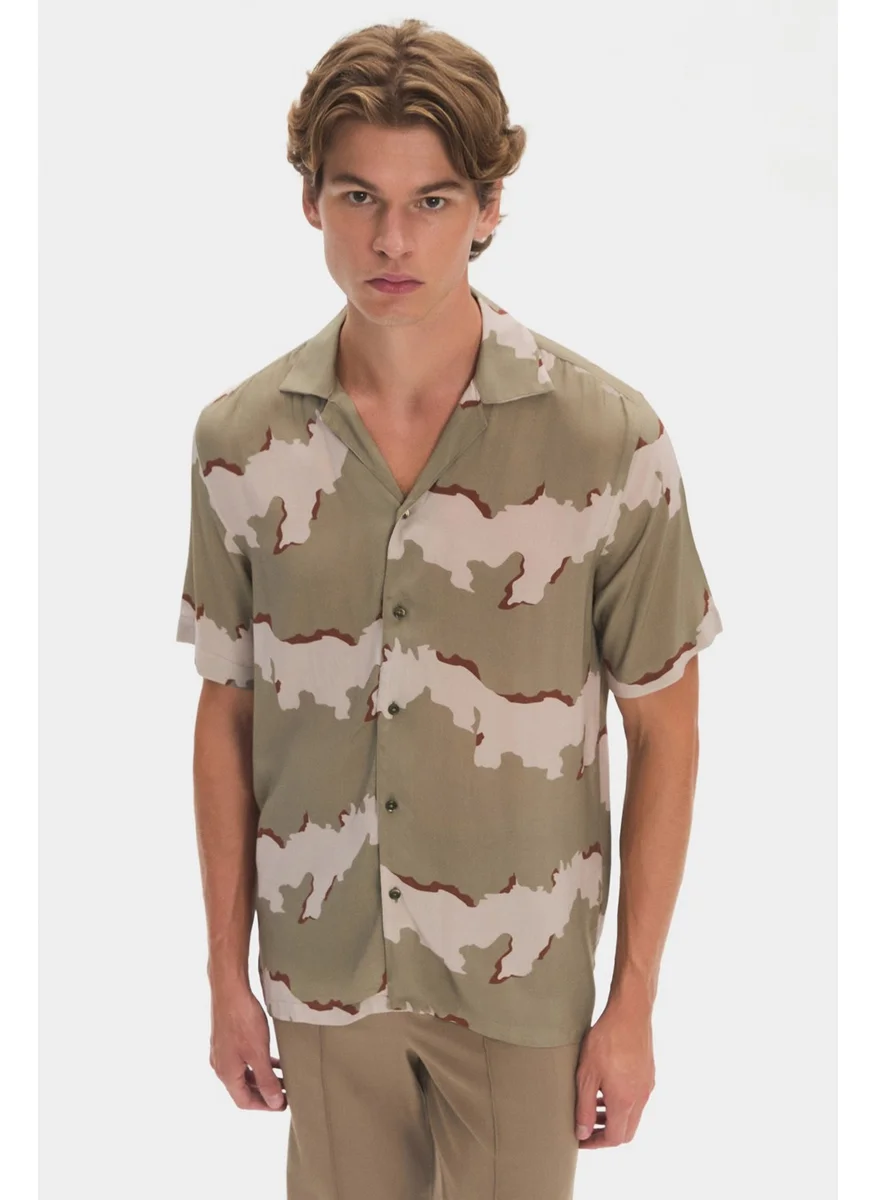 جون Exclusive Men's Short Sleeve Regular Shirt