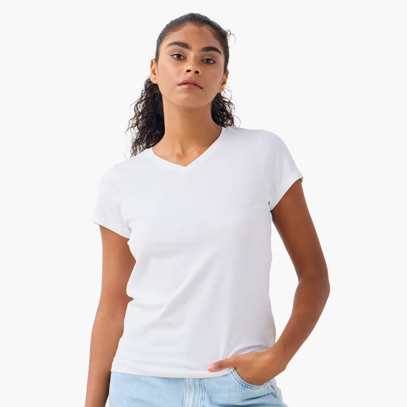 سبلاش فيڤ Set of 2 - V-neck T-shirt